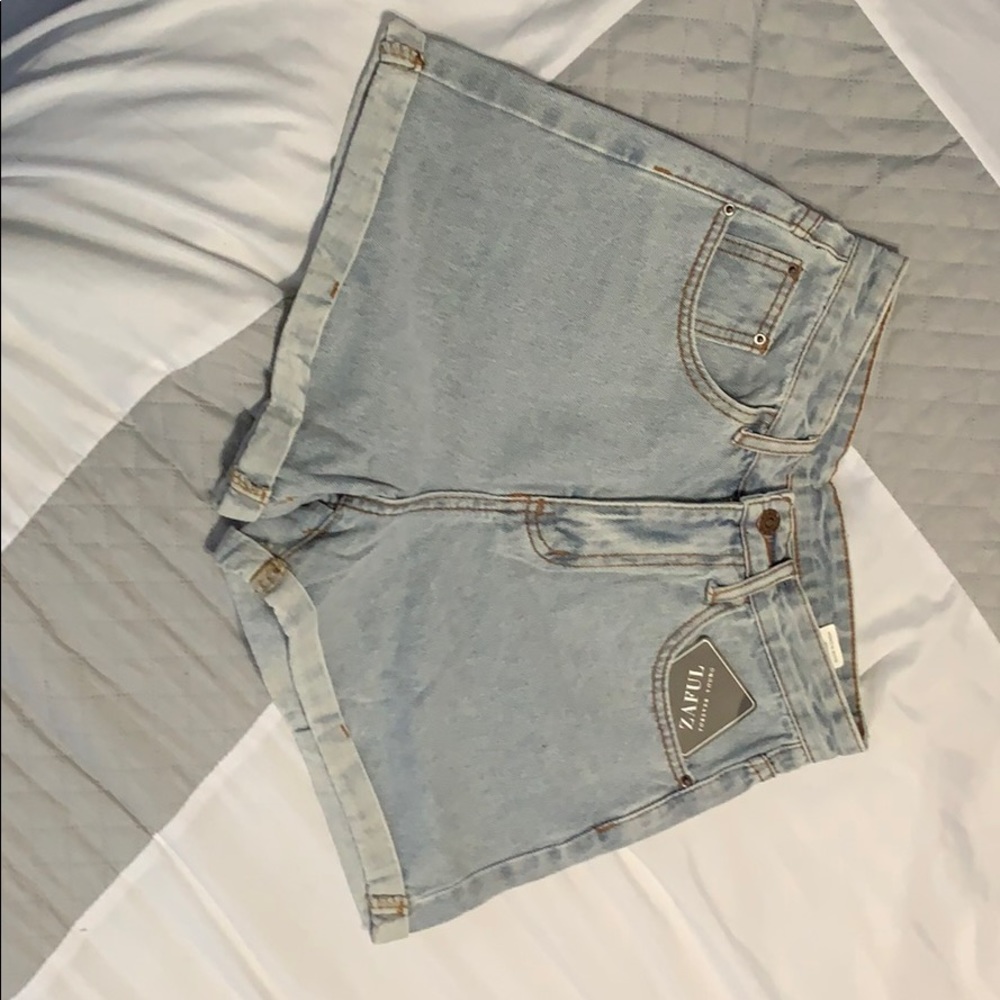 High waisted shorts